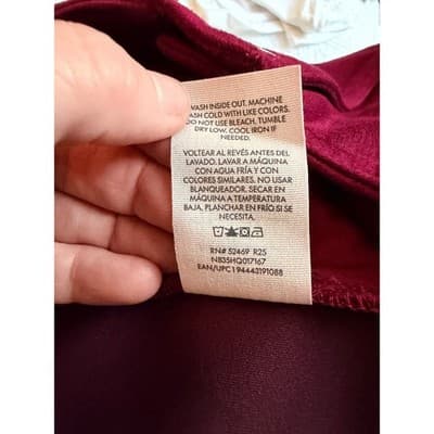 NO BOUNDARIES Faux Suede Hot Shorts S Purple Plum High Rise Waist NWT - Thumbnail 12