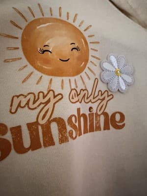 Women's Custom Design Hoodie You Are My Sunshine Boutique 1/1 Exclusive Top - Thumbnail 8