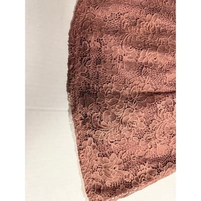 Altard State Lace Fit And Flare Keyhole Back Sleeveless Mini Dress Pink Small - Thumbnail 12