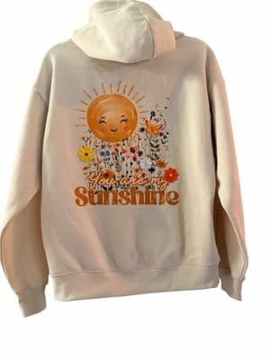 Women's Custom Design Hoodie You Are My Sunshine Boutique 1/1 Exclusive Top - Thumbnail 12