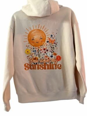 Women's Custom Design Hoodie You Are My Sunshine Boutique 1/1 Exclusive Top - Thumbnail 11