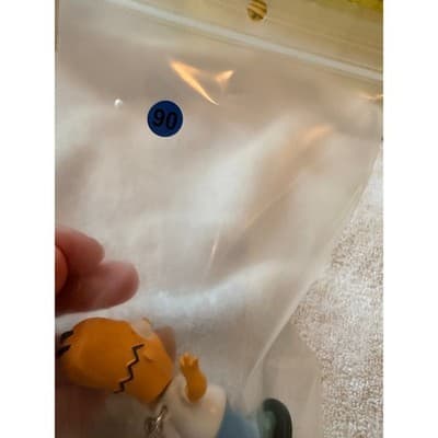 Vintage Homer Simpson Bobble Head Keychain Figure The Simpsons Cartoon Toy NWT - Thumbnail 18