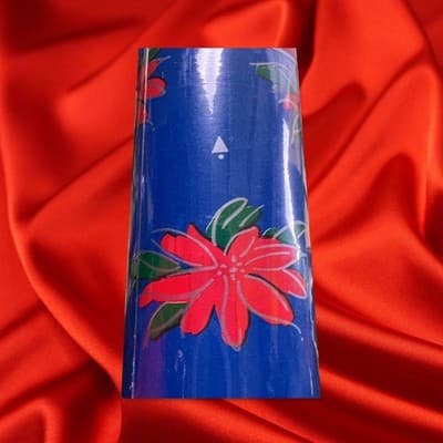 RARE Vintage Christmas Wrapping Paper Unopened Sealed Cleo Retro Gift Wrap NOS - Thumbnail 5