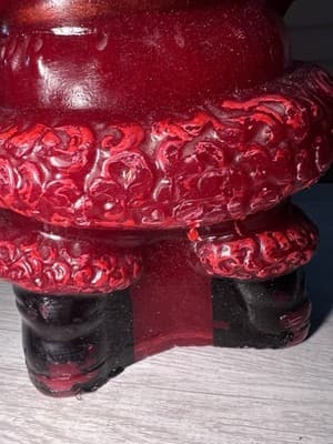 Rare MCM Tavern Candle Solid Wax SANTA Store Display 24” Vintage Christmas Grail - Thumbnail 19
