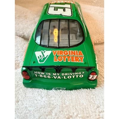 Racing Champions 2001 Hermie Sadler #13 Virginia Lottery Diecast 1:24 AUTOGRAPH - Thumbnail 9