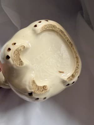 Vintage Shawnee Pottery Elephant Creamer 1940s Ceramic MCM Kitchen - Thumbnail 8