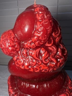 Rare MCM Tavern Candle Solid Wax SANTA Store Display 24” Vintage Christmas Grail - Thumbnail 20