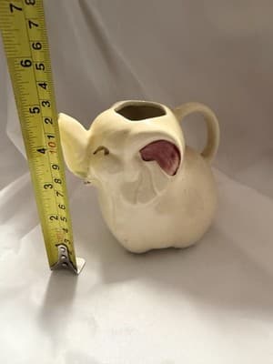 Vintage Shawnee Pottery Elephant Creamer 1940s Ceramic MCM Kitchen - Thumbnail 12