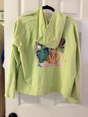 Wicked Musical Elphaba Glinda Graphic Zipper Hoodie Custom Design 1/1 Exclusive - Thumbnail 13