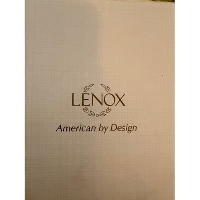 Lenox Ivory Porcelain Heart Cutout Votive Candle Holder Gold Accent IOB - Thumbnail 3
