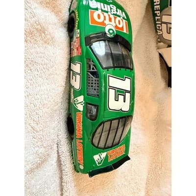 Racing Champions 2001 Hermie Sadler #13 Virginia Lottery Diecast 1:24 AUTOGRAPH - Thumbnail 11
