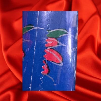 RARE Vintage Christmas Wrapping Paper Unopened Sealed Cleo Retro Gift Wrap NOS - Thumbnail 6