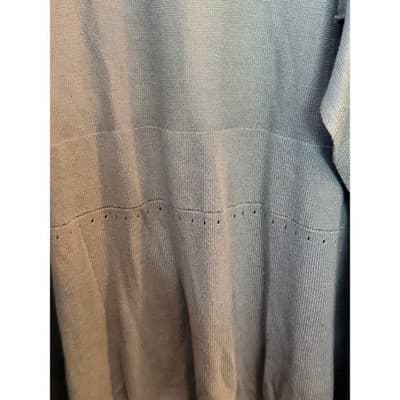 Simply Vera Wang Cardigan Open Front Lightweight Green Gray Women S - Thumbnail 8