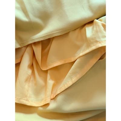 Anne Taylor Doubleweave Ruffle Hem Pencil Style Midi Skirt Yellow Size 6 - Thumbnail 17