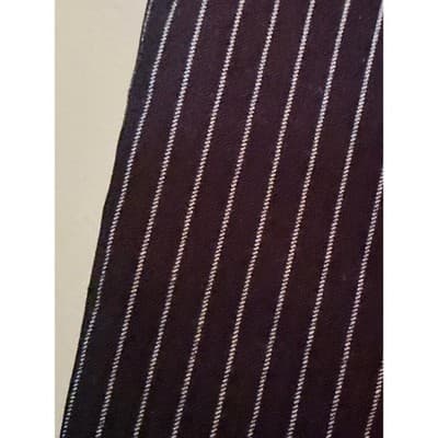 Who What Wear Pinstripe Pull On Skinny Cropped Pants Black White Size 8 NWOT - Thumbnail 13