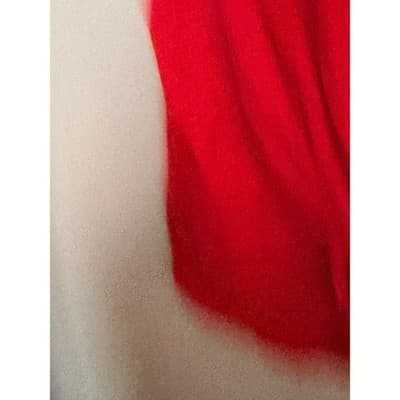 LOFT Twisted Front Knot Blouse Women's Red Short Sleeve Crew Neck Size S NWOT - Thumbnail 6