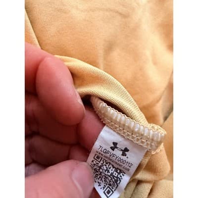 Under Armour Women’s Athletic Short Sleeve Crew Neck T-Shirt Yellow Size Small - Thumbnail 9