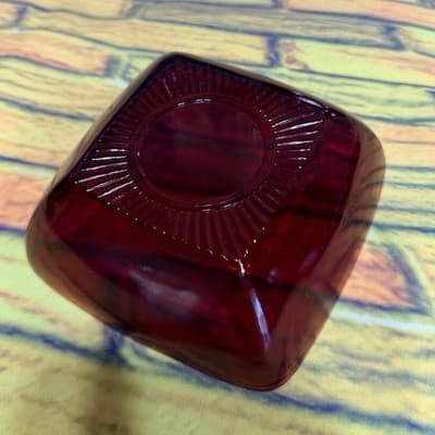 Vintage Fire King Ruby Red Charm 4 Pc Place Setting Plate Bowl Cup Saucer - Thumbnail 12