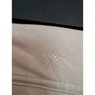 Athleta Girl High Rise Elastic Waistband Active Tennis Athletic Skirt White 12 - Thumbnail 8