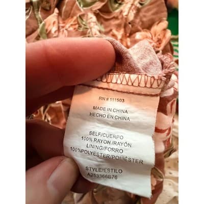 As You Wish Floral Molded Cup Sweetheart Spaghetti Strap Sundress Pink M - Thumbnail 15