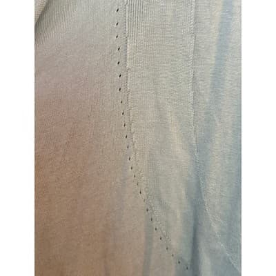Simply Vera Wang Cardigan Open Front Lightweight Green Gray Women S - Thumbnail 9