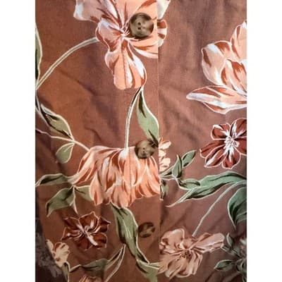 As You Wish Floral Molded Cup Sweetheart Spaghetti Strap Sundress Pink M - Thumbnail 7