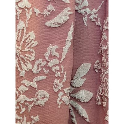 Shein Curve High Waist Jacquard Button Detail Floral Pattern Skirt Pink 2X NWOT - Thumbnail 23