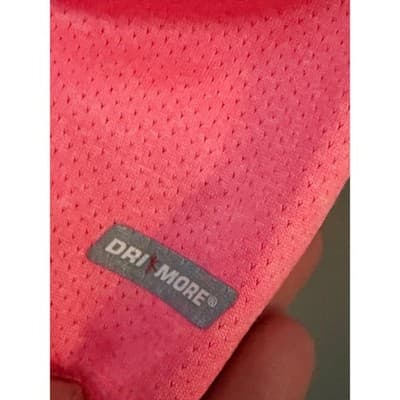 Danskin Women's Active Scallop High Low Hem T Shirt Pink Short Sleeve XL EUC - Thumbnail 11