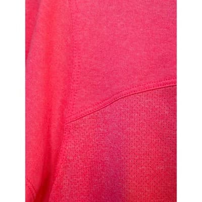Danskin Women's Active Scallop High Low Hem T Shirt Pink Short Sleeve XL EUC - Thumbnail 6
