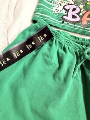 Girls Easter Outfit Top Shorts Custom Design Exclusive 1/1 NWT Bunny Babe Spring - Thumbnail 10