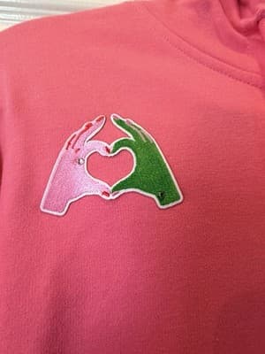 Wicked Musical Pink Rare Graphic Zipper Hoodie Custom Design 1/1 Exclusive - Thumbnail 2