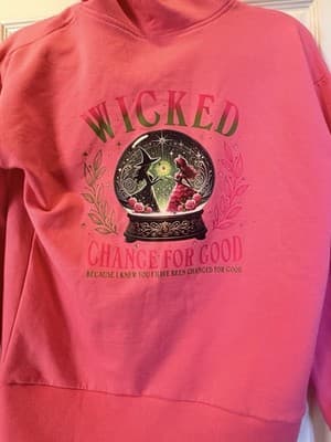 Wicked Musical Pink Rare Graphic Zipper Hoodie Custom Design 1/1 Exclusive - Thumbnail 3