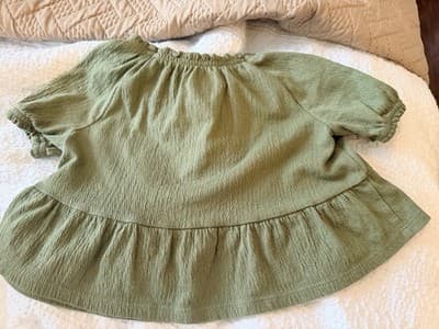 Girls Wicked Blouse Top Shirt Custom Design 1/1 Exclusive OOAK Embellished Rare - Thumbnail 8