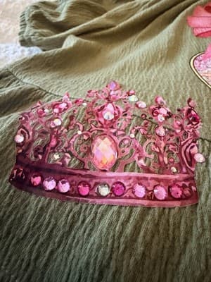 Girls Wicked Blouse Top Shirt Custom Design 1/1 Exclusive OOAK Embellished Rare - Thumbnail 4