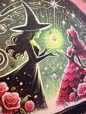 Wicked Musical Pink Rare Graphic Zipper Hoodie Custom Design 1/1 Exclusive - Thumbnail 8