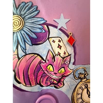 Alice in Wonderland Custom Design Exclusive Lavendar Belted Coat OOAK 1/1 - Thumbnail 20