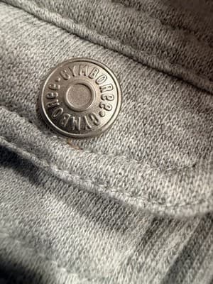 Gymboree Mickey Mouse Jacket Grey Gray Infant Toddler 6-12 Mths Custom Design - Thumbnail 7