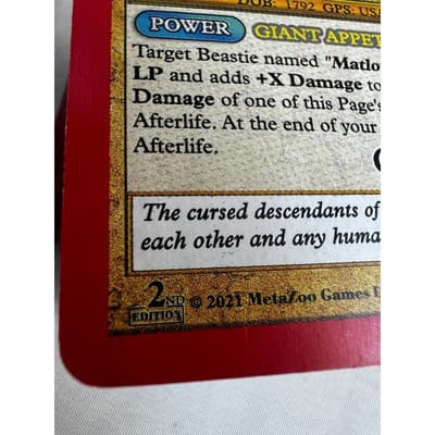 Huge Metazoo Collectible Card Lot Wilderness 1st /2nd Ed Map Stickers 300+ Cards - Thumbnail 13