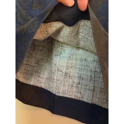 GAP Camo Print Tie Waist Mini Skirt Blue Green Pull On Casual Size XS EUC - Thumbnail 6