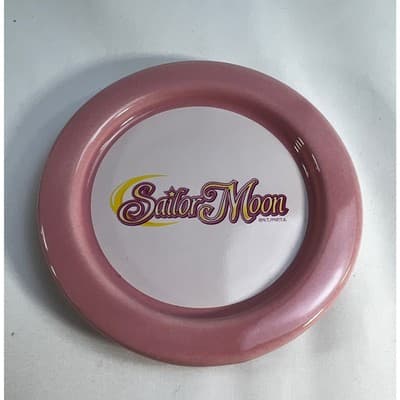 Sailor Moon PNP Naoko Takeuchi Princess Planning Ceramic Trinket Dish RARE Pink - Thumbnail 3