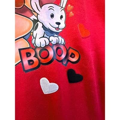 Custom Design Betty Boop Varsity Jacket Womens Wet Bandits OOAK 1/1 Rare - Thumbnail 15