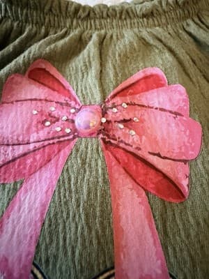 Girls Wicked Blouse Top Shirt Custom Design 1/1 Exclusive OOAK Embellished Rare - Thumbnail 7
