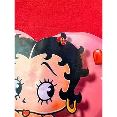 Custom Design Betty Boop Varsity Jacket Womens Wet Bandits OOAK 1/1 Rare - Thumbnail 16