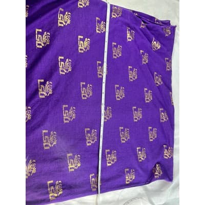 LSU Tigers Women's Infinity Scarf Classy Football Accessory Purple Gold 18"x40" - Thumbnail 13