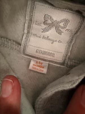 Gymboree Mickey Mouse Jacket Grey Gray Infant Toddler 6-12 Mths Custom Design - Thumbnail 5