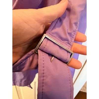 Alice in Wonderland Custom Design Exclusive Lavendar Belted Coat OOAK 1/1 - Thumbnail 24