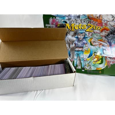 Huge Metazoo Collectible Card Lot Wilderness 1st /2nd Ed Map Stickers 300+ Cards - Thumbnail 22