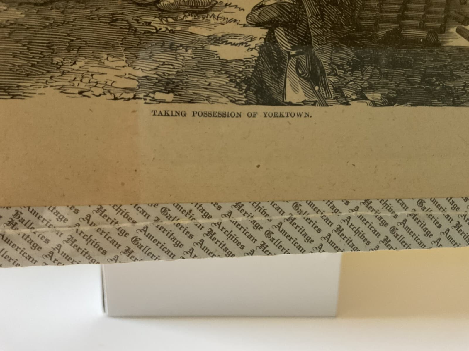 Taking Possession Yorktown Military 1800s Newspaper Early American Civil War - Thumbnail 3