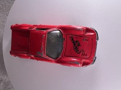 Vintage 1981 Ertl The Cannonball Run Ferrari Dino 246 GT - Red 1:64 Scale Car - Thumbnail 4