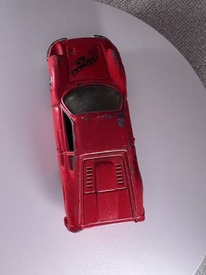 Vintage 1981 Ertl The Cannonball Run Ferrari Dino 246 GT - Red 1:64 Scale Car - Thumbnail 7